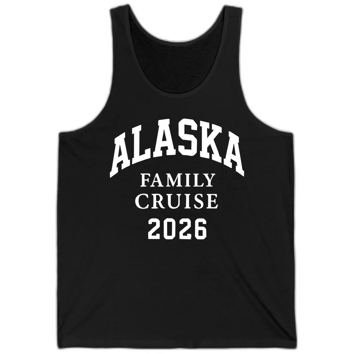Alaska Family Cruise 2026 Tank Top in Black