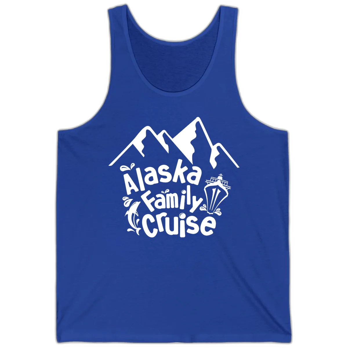 Alaska Family Cruise Mountain Adventure Tank in True Royal