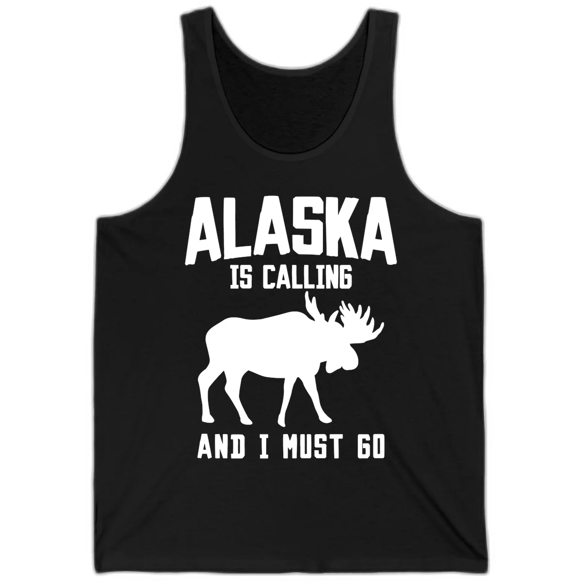 Alaska Is Calling Moose Tank in Black