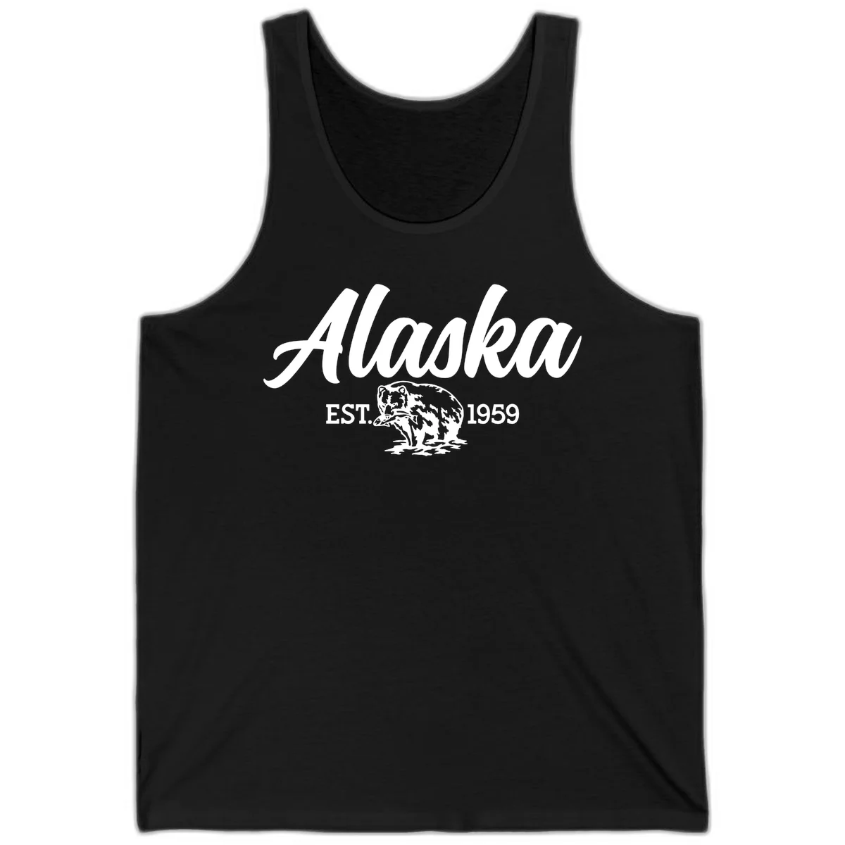 Alaskan Bear Established 1959 Tank in Black