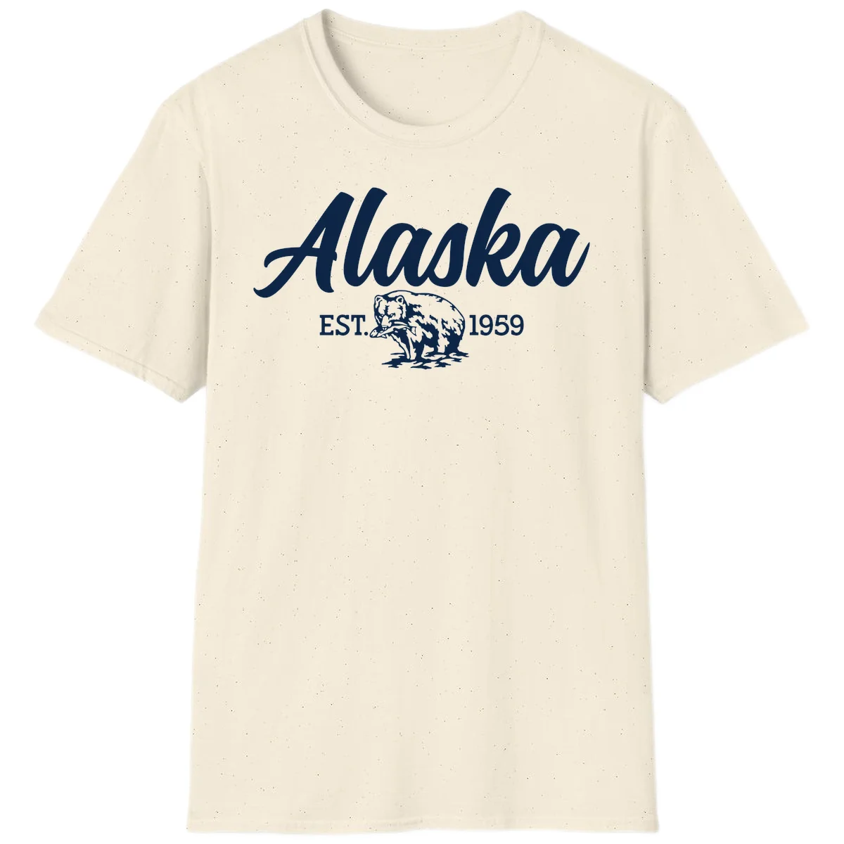 Alaskan Bear Established 1959 T-Shirt in Natural
