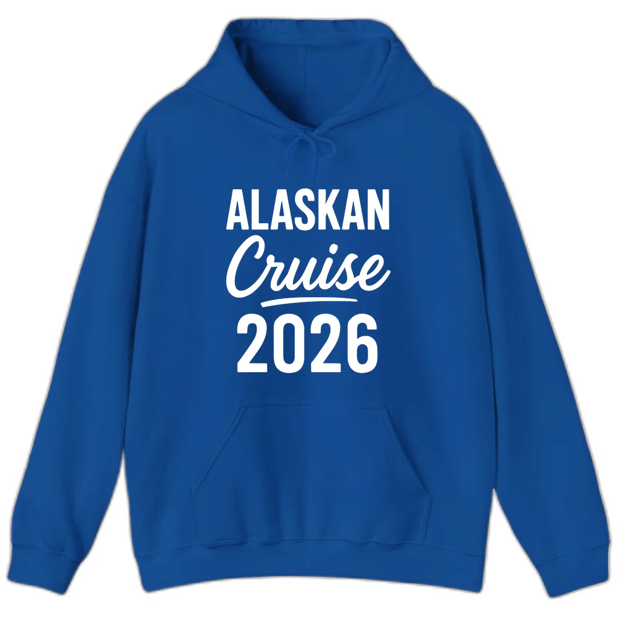 Alaskan Cruise 2026 Hoodie in Royal
