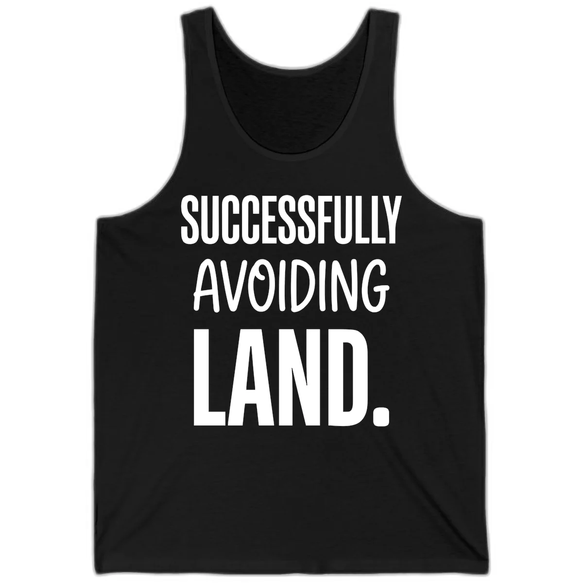 Successfully Avoiding Land Cruise Tank Top in Black