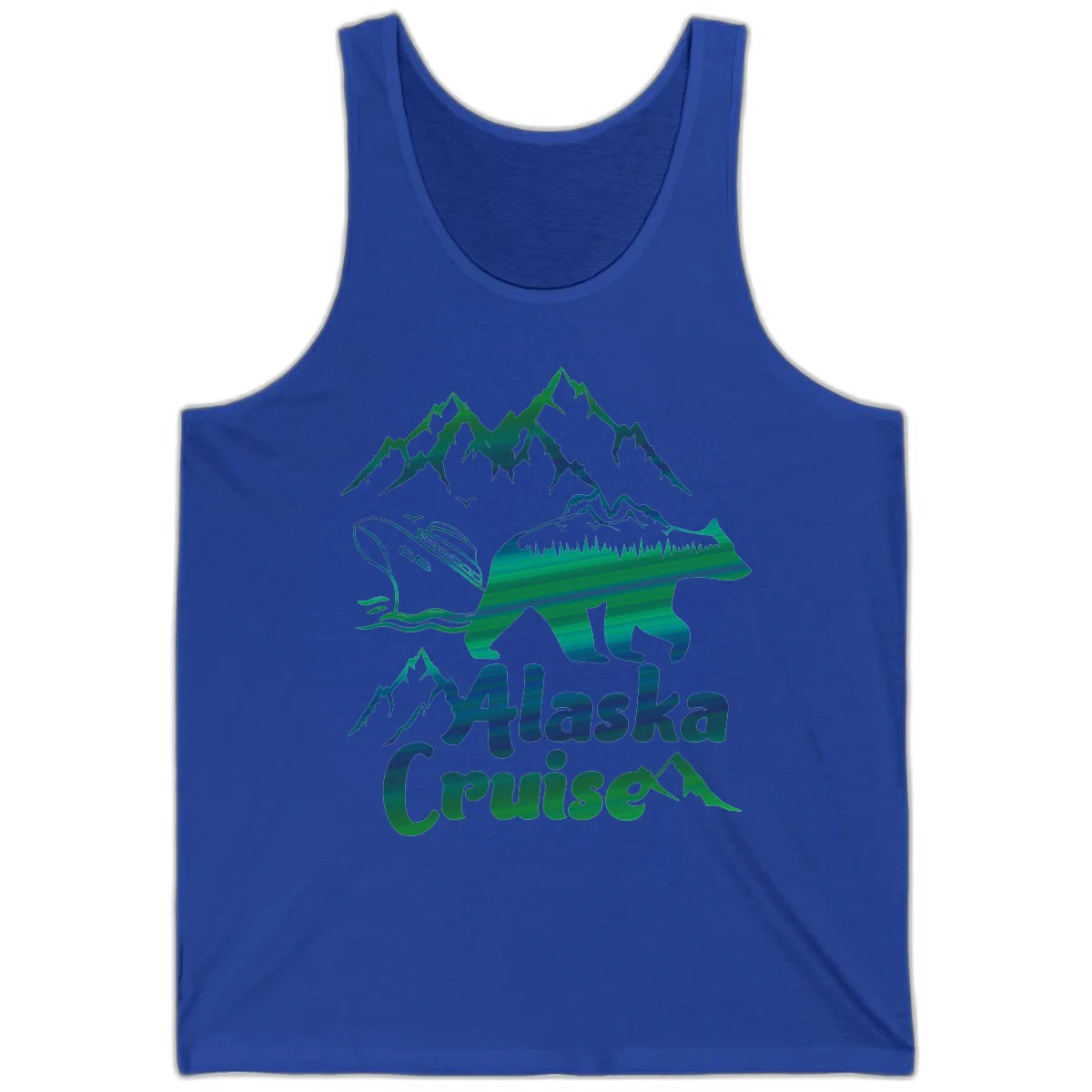 Alaska Cruise Bear Adventure Tank in True Royal
