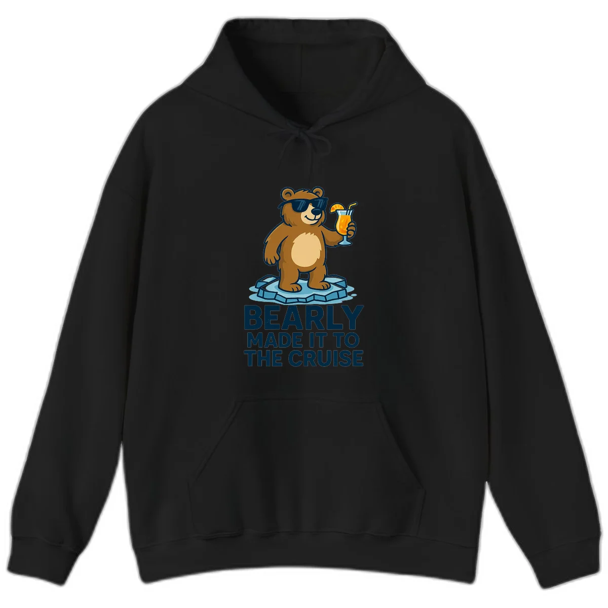 Bearly Made It To The Cruise Hoodie in Black