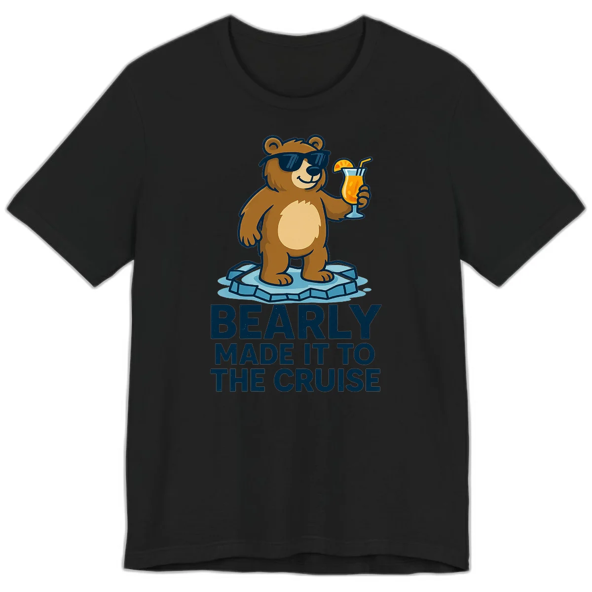 Bearly Made It To The Cruise Premium Tee in Black