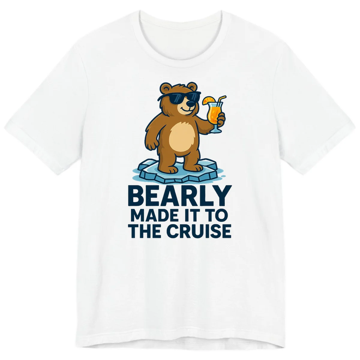 Bearly Made It To The Cruise Premium Tee in White