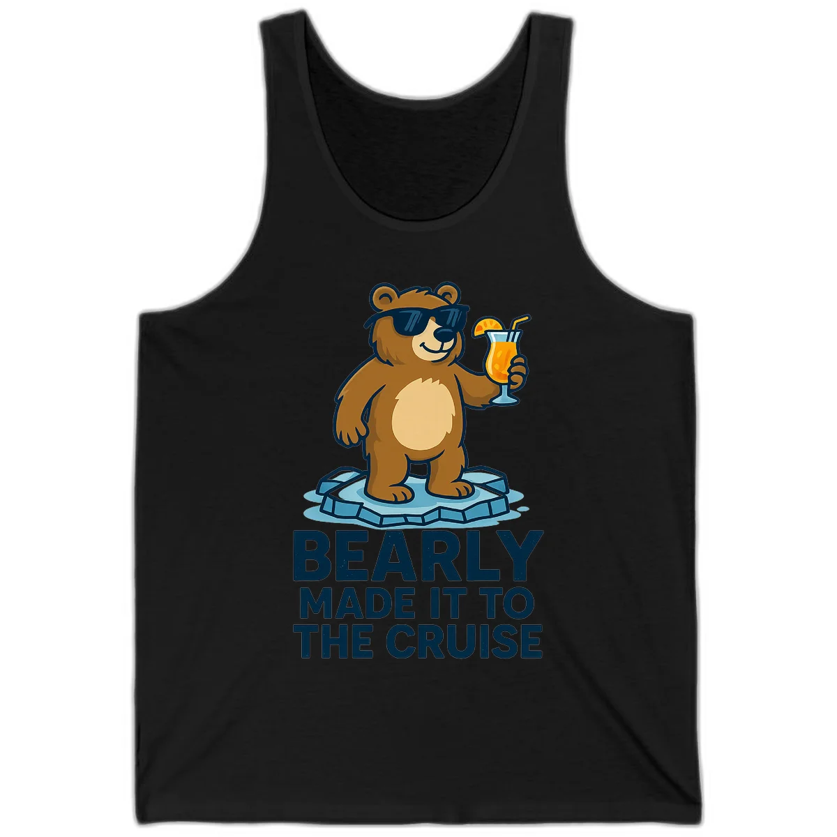 Bearly Made It To The Cruise Tank in Black