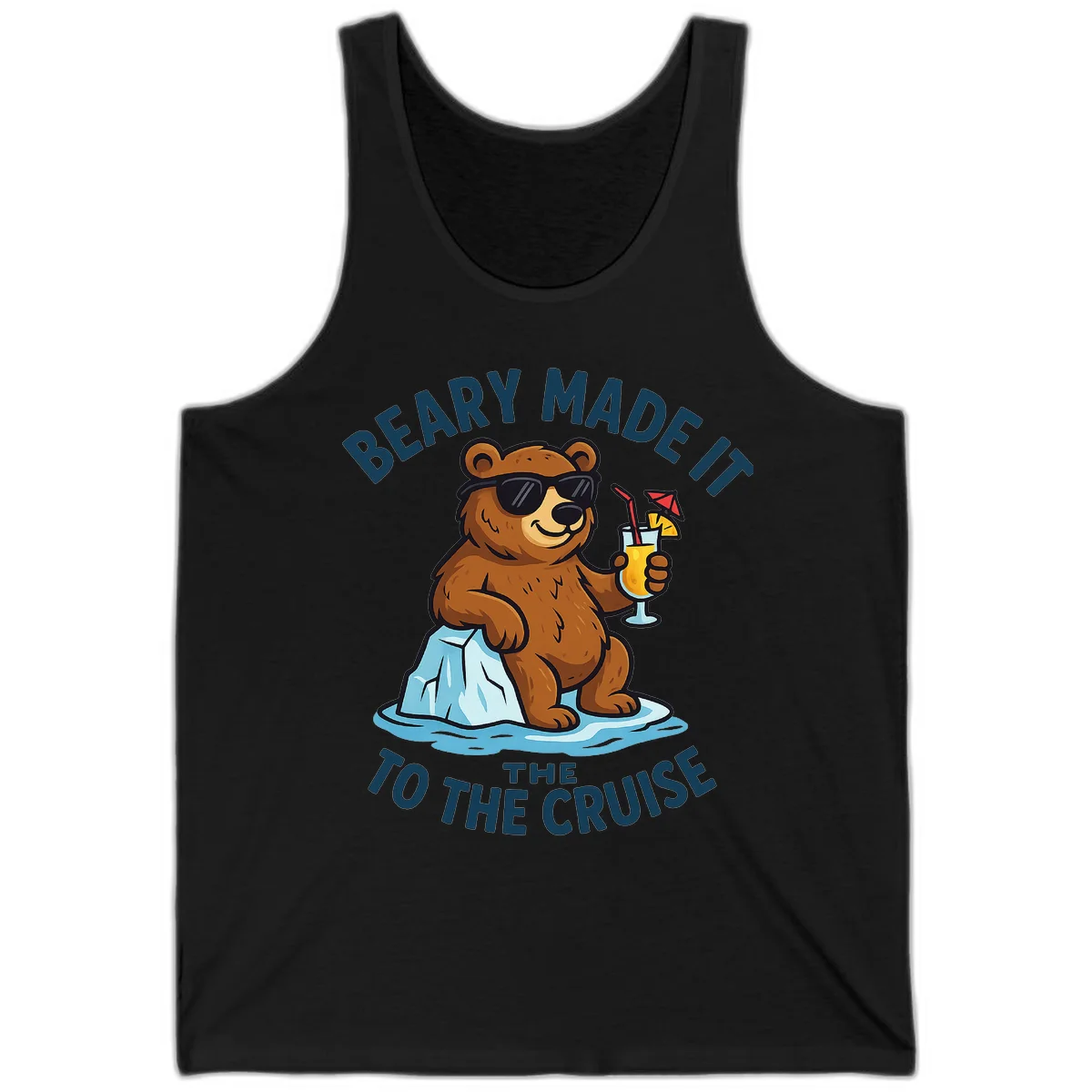 Beary Made It To The Cruise Tank in Black