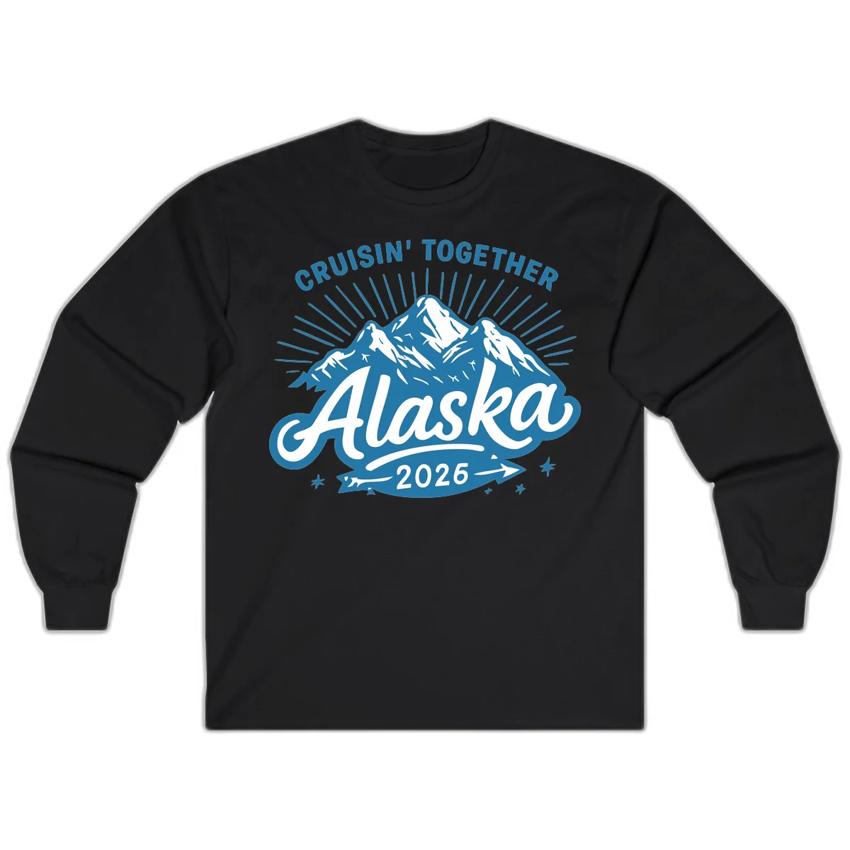Alaska Cruisin' Together 2026 Mountain Adventure Long Sleeve in Black