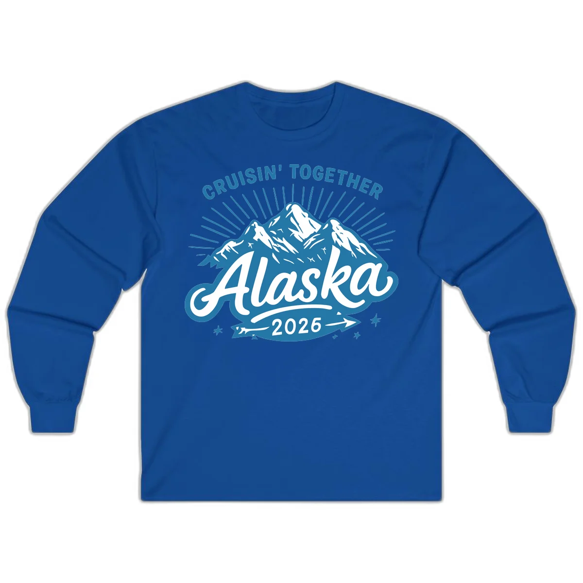 Cruisin' Together Alaska Long Sleeve in Royal