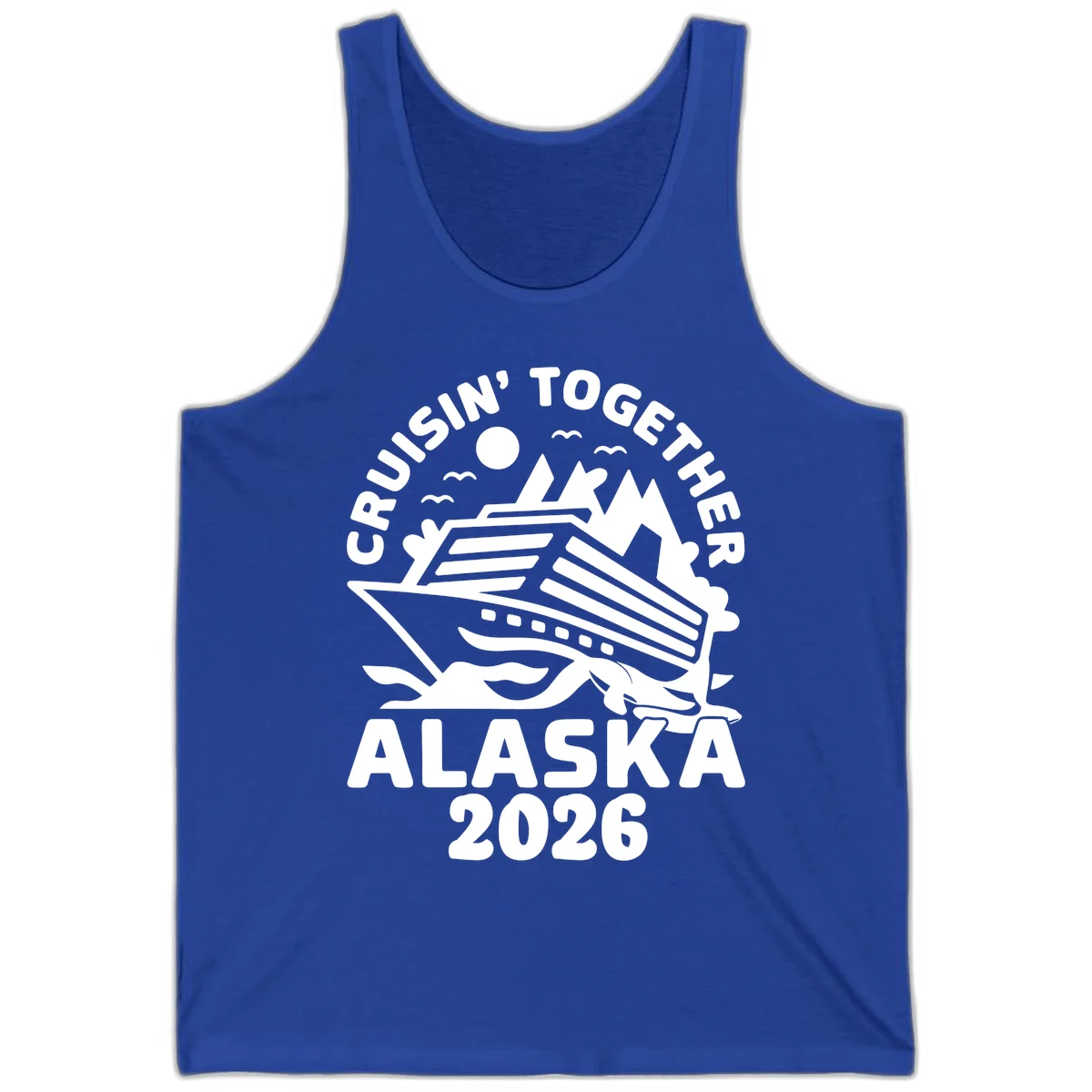 Cruisin' Together Alaska 2026 Scenic Tank in True Royal