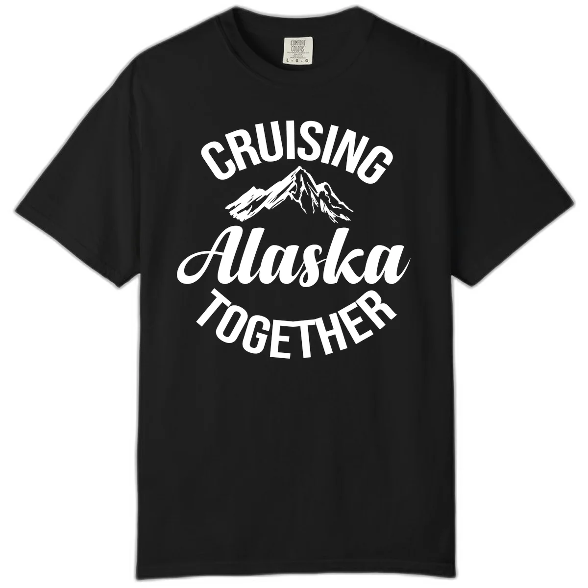 Cruising Alaska Together Mountain Comfort Color in Black