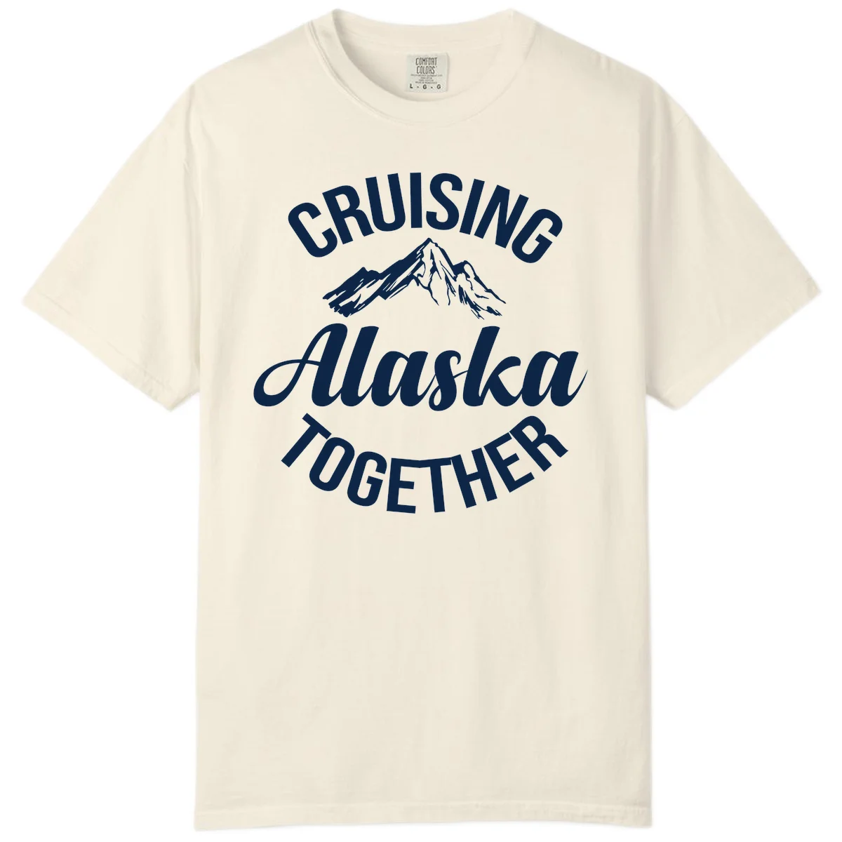 Cruising Alaska Together Mountain Comfort Color in Ivory