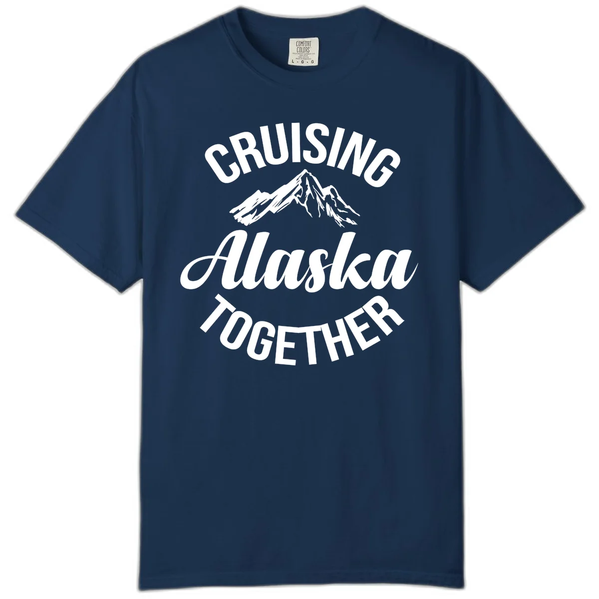 Cruising Alaska Together Mountain Comfort Color in Navy