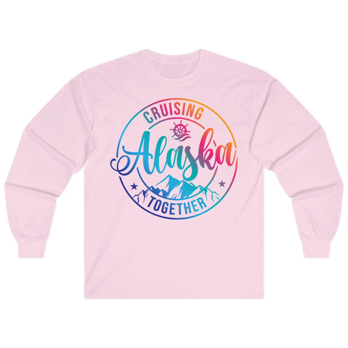 Cruising Always Together Alaska Long Sleeve in Light Pink