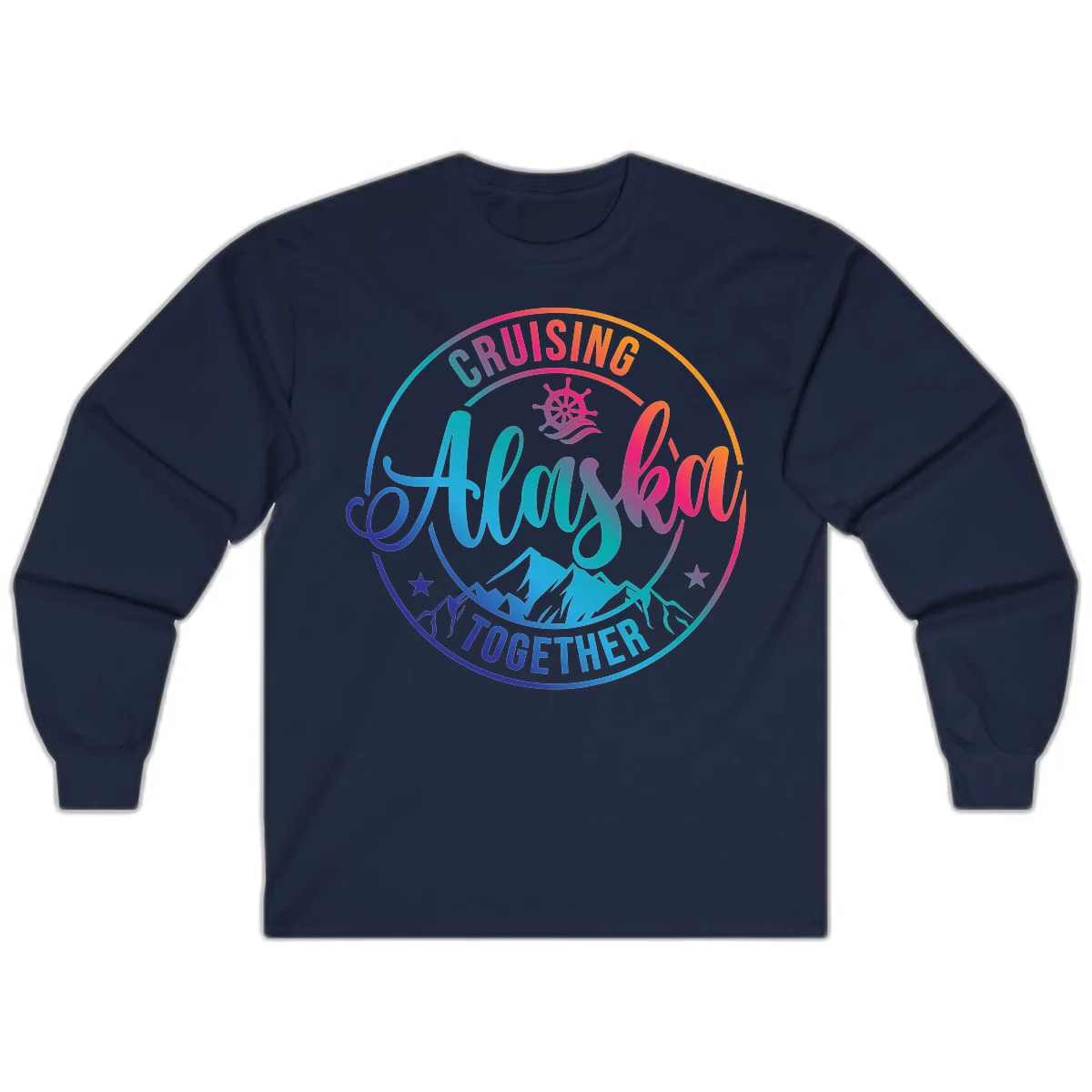 Cruising Always Together Alaska Long Sleeve in Navy