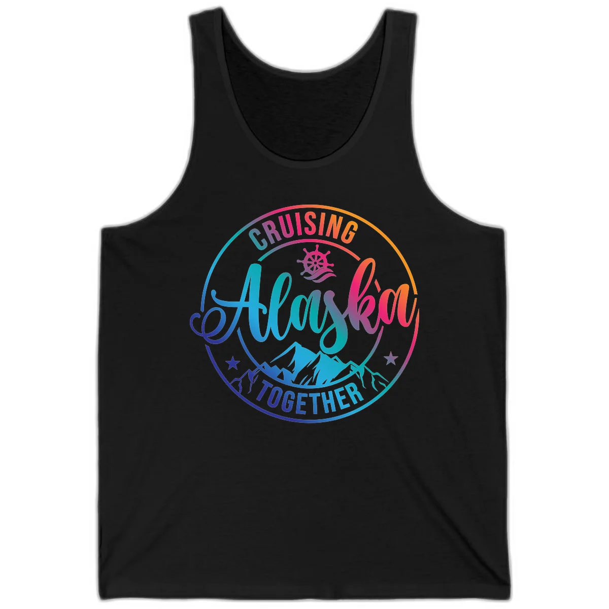 Cruising Always Together Alaska Tank in Black