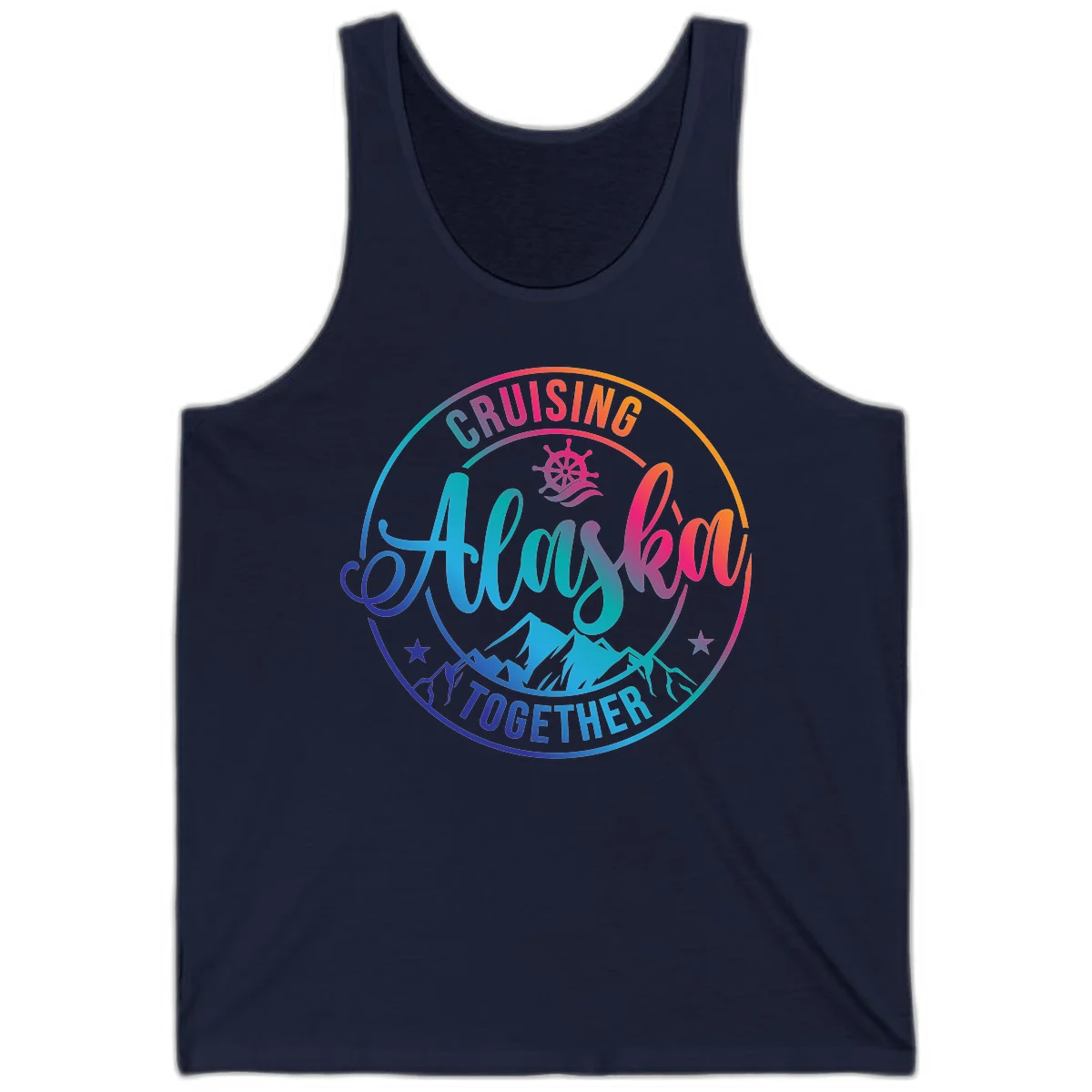 Cruising Always Together Alaska Tank in Navy