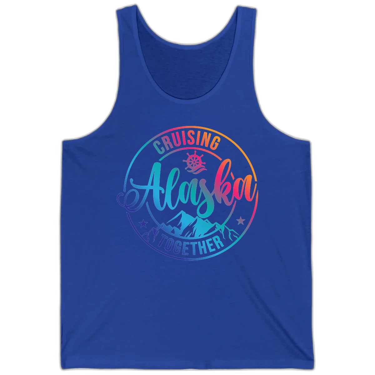 Cruising Always Together Alaska Tank in True Royal
