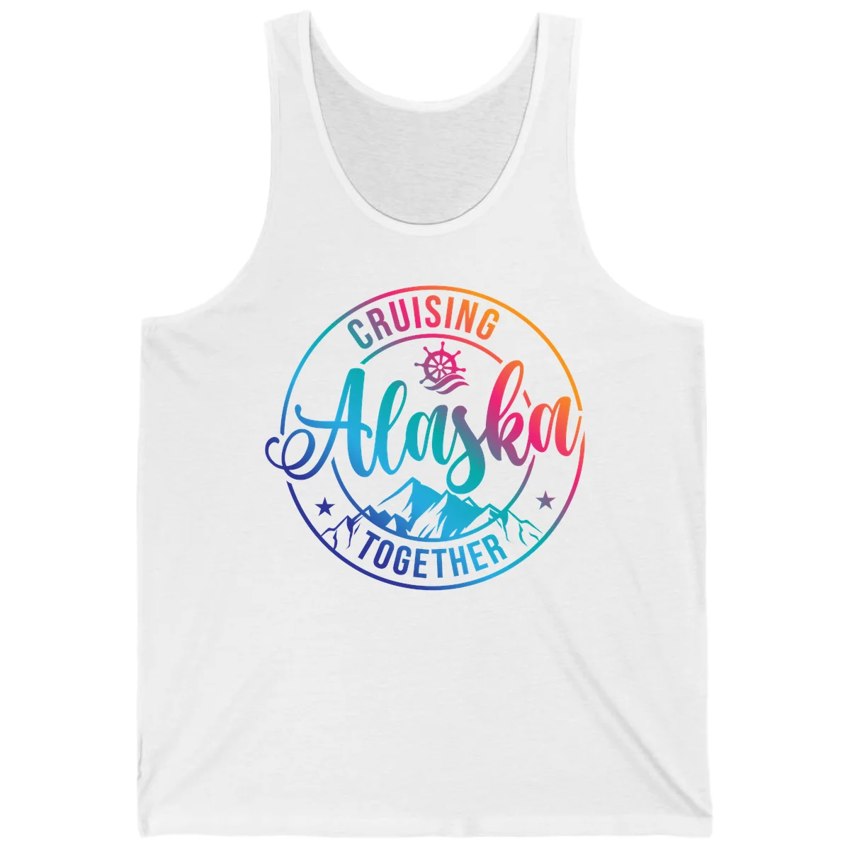 Cruising Always Together Alaska Tank in White