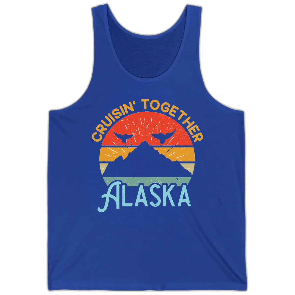 Crushin' Together Alaska Tank in True Royal