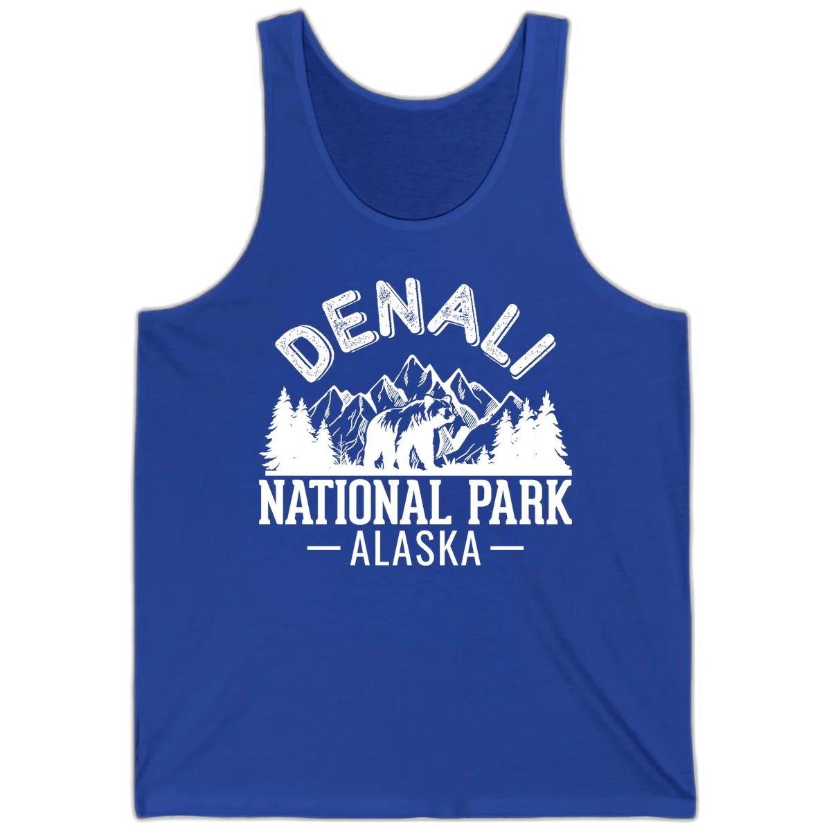 Denali National Park Alaska Wilderness Tank in True Royal