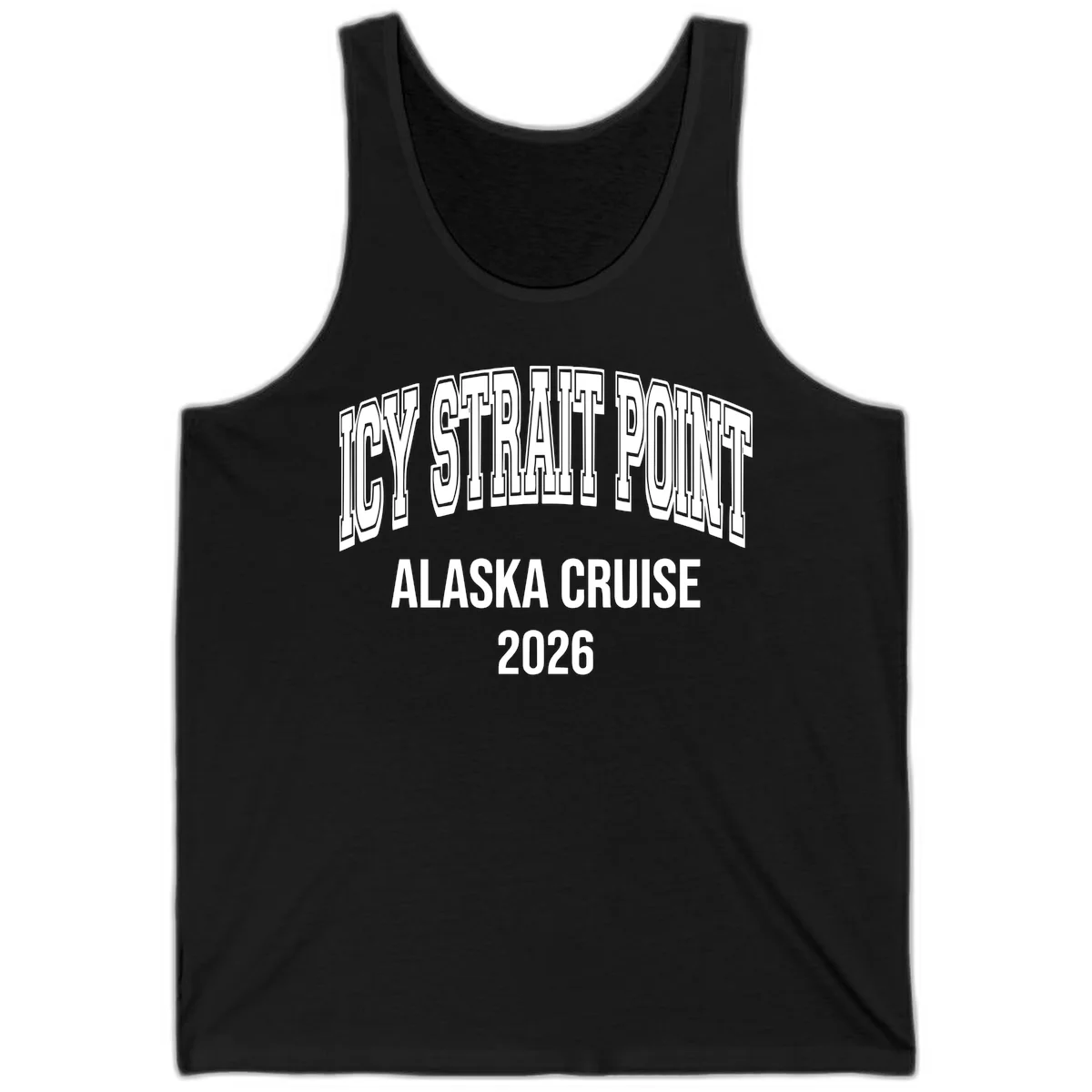 Dry Strait Point Alaska Cruise 2026 Tank in Black