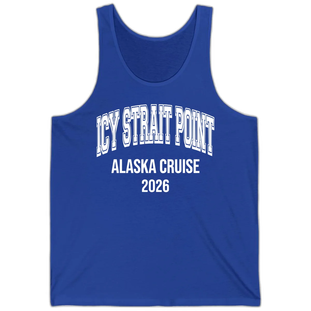Dry Strait Point Alaska Cruise 2026 Tank in True Royal