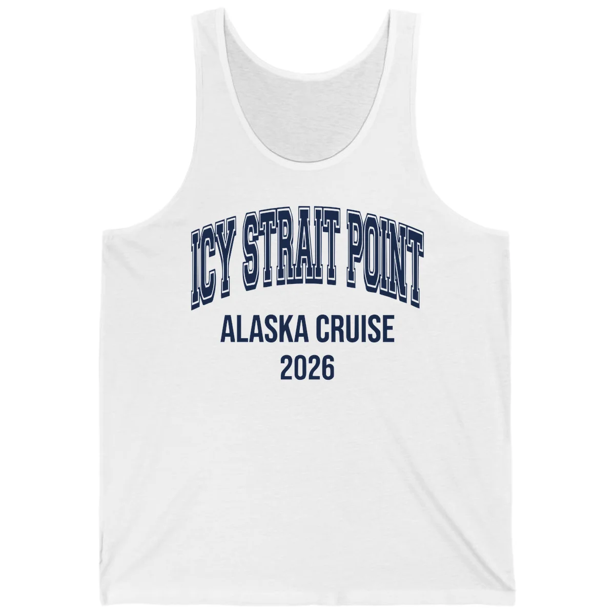 Dry Strait Point Alaska Cruise 2026 Tank in White