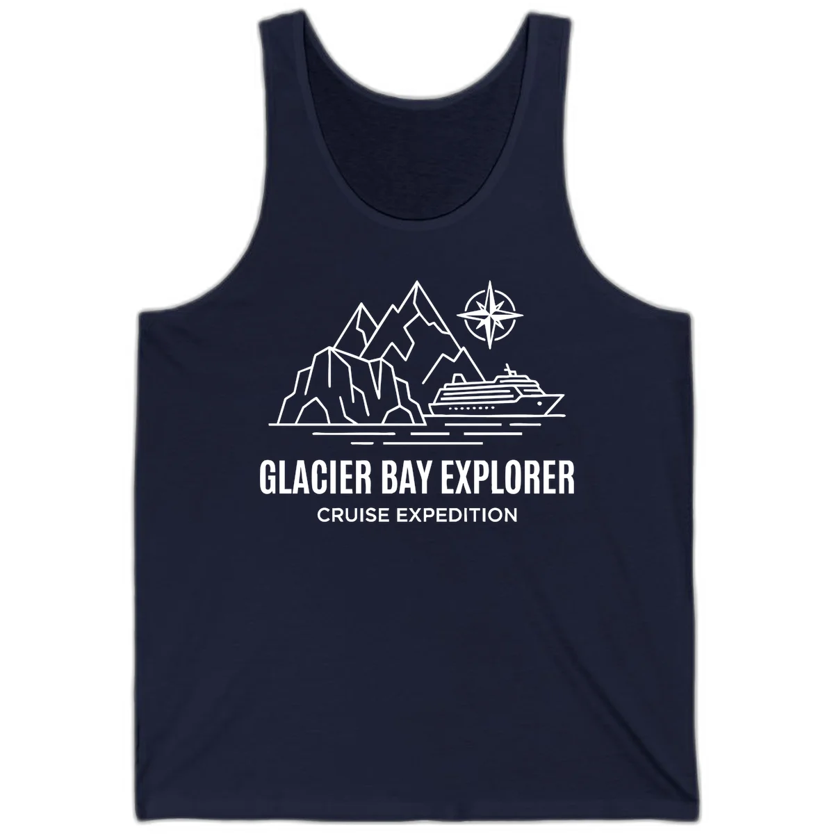 Glacier Bay Explorer Alaska Cruise Tank in Navy
