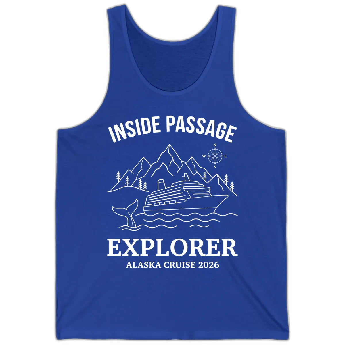 Inside Passage Explorer Alaska Cruise 2026 Tank in True Royal