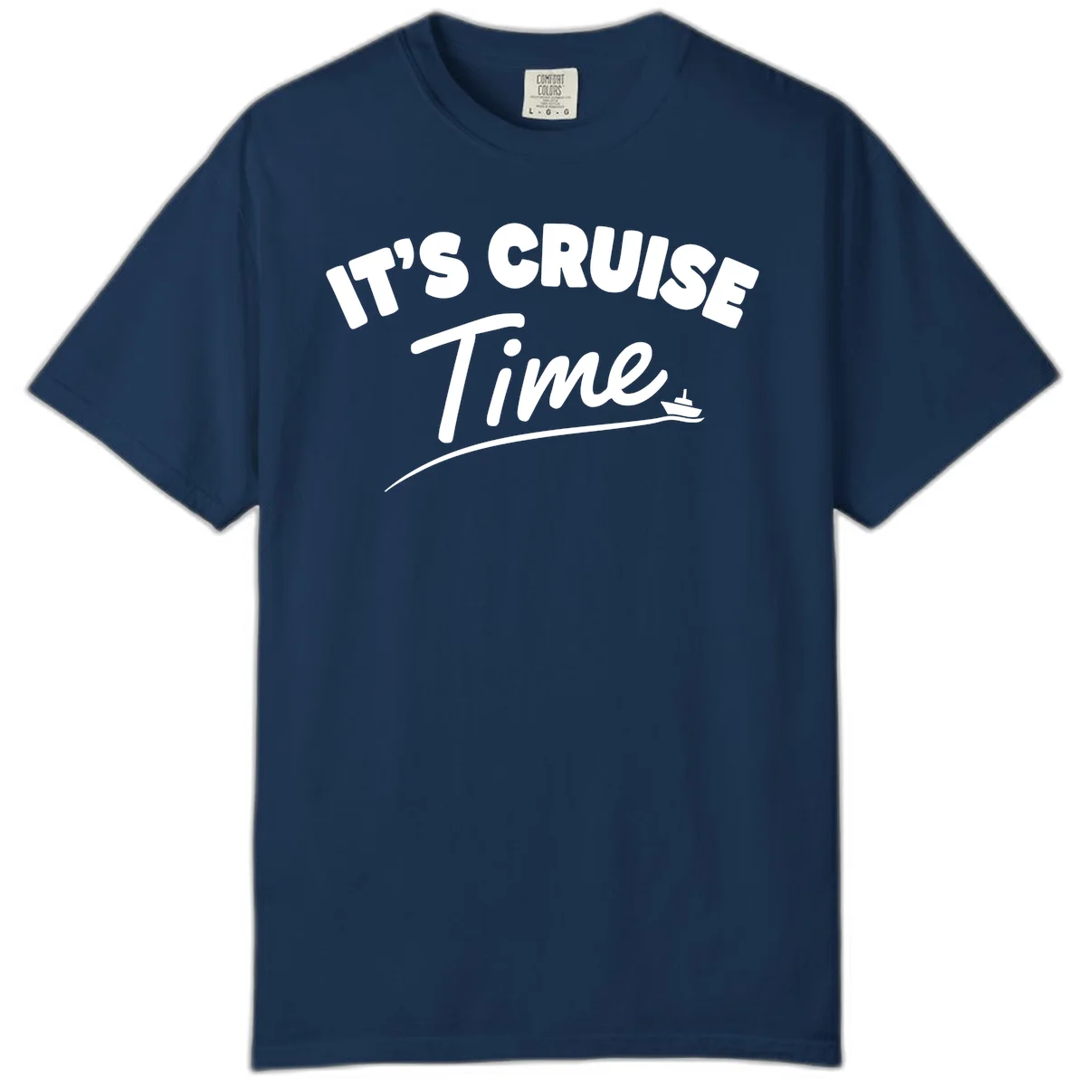 It's Cruise Time Comfort Color in Navy