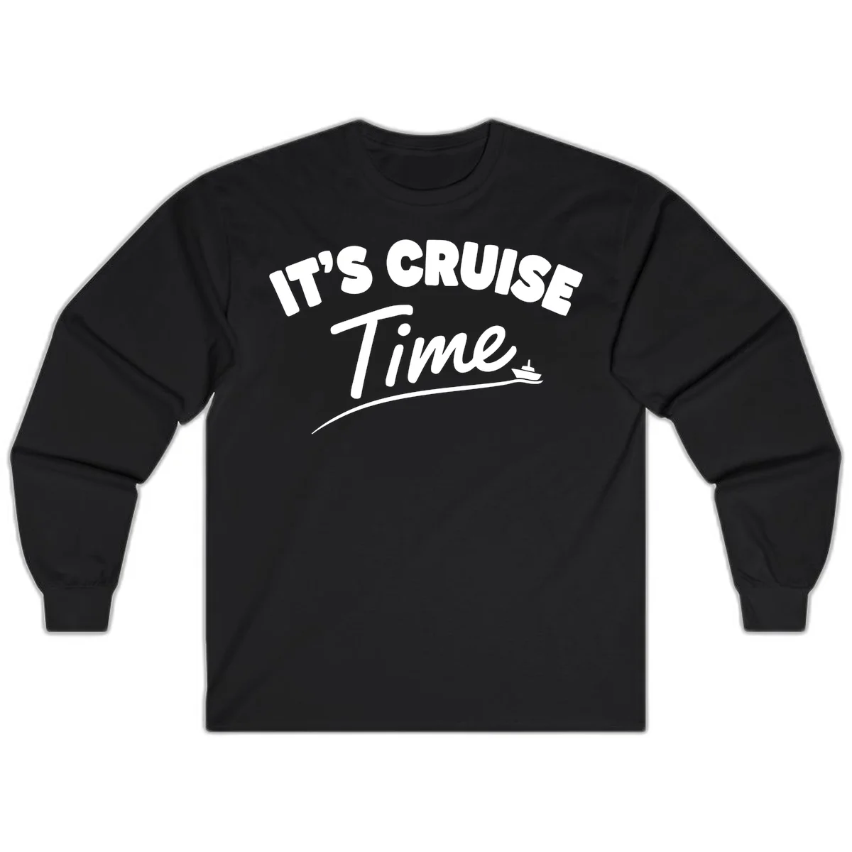 It's Cruise Time Long Sleeve in Black