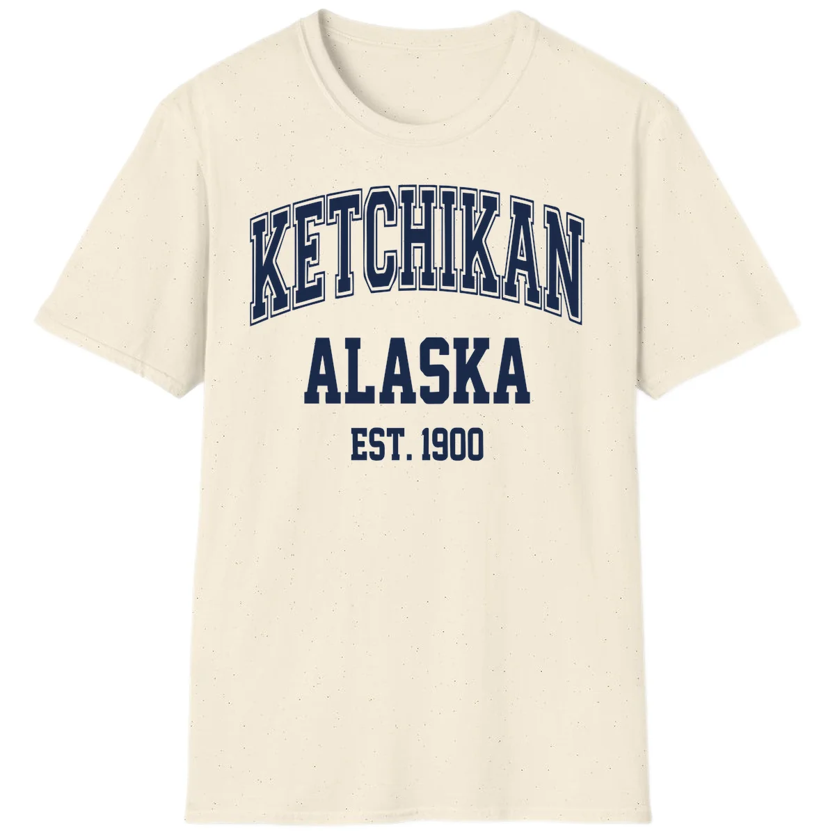 Ketchikan Alaska Est 1900 T-Shirt in Natural