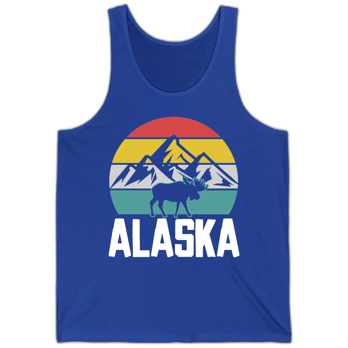 Moose Mountain Wilderness Alaska Tank in True Royal