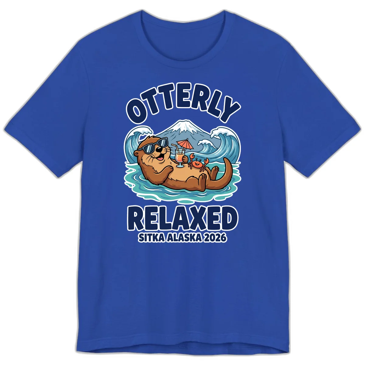 Otter Relaxed Sitka Alaska 2026 Premium T-Shirt in True Royal