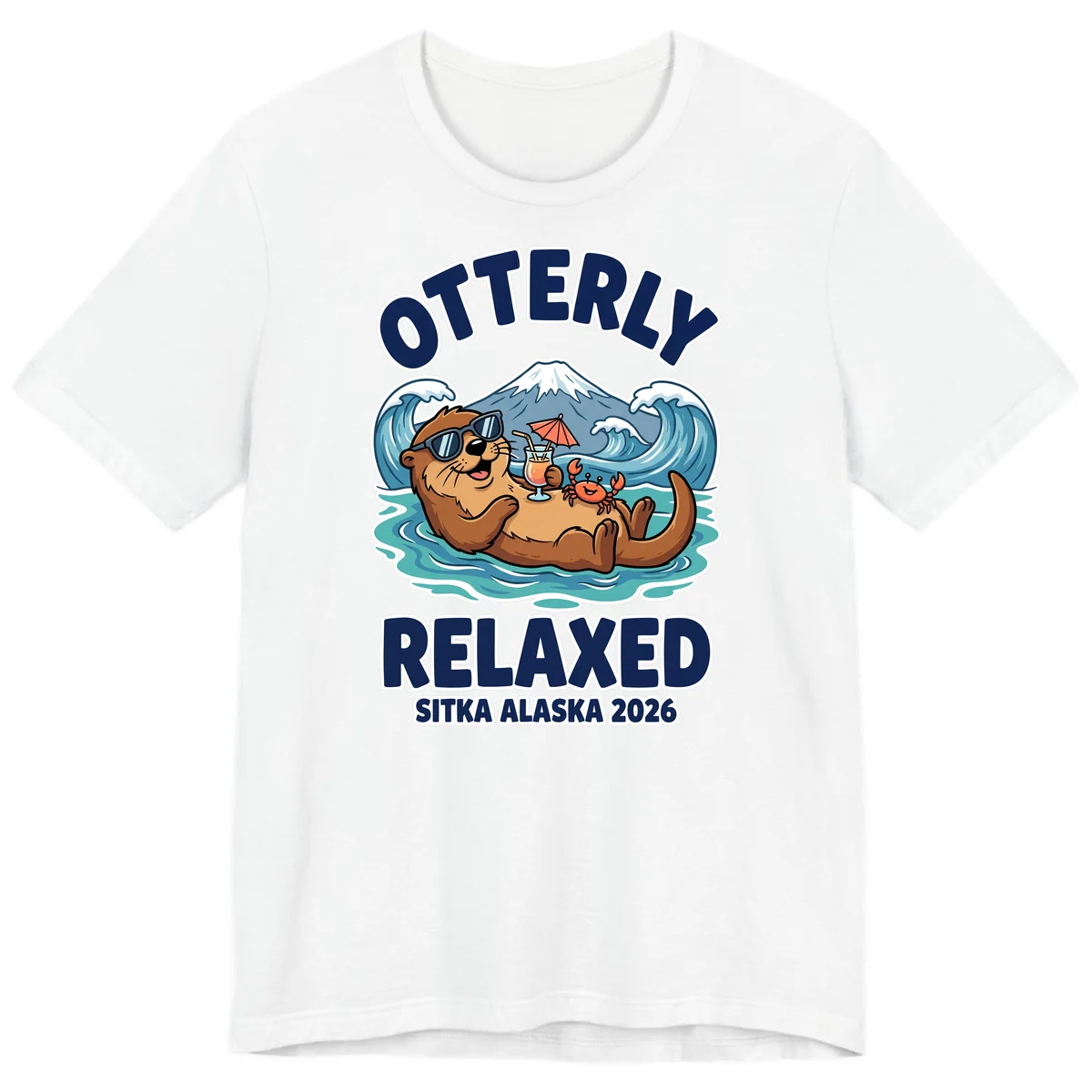 Otter Relaxed Sitka Alaska 2026 Premium T-Shirt in White