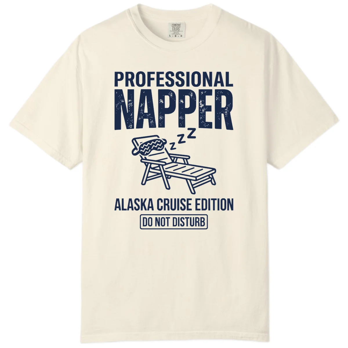 Professional Napper Alaska Cruise Edition Comfort Color in Ivory