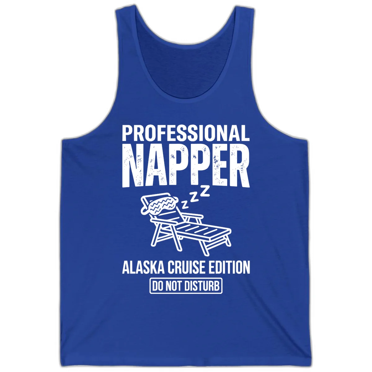 Professional Napper Alaska Cruise Edition Tank in True Royal
