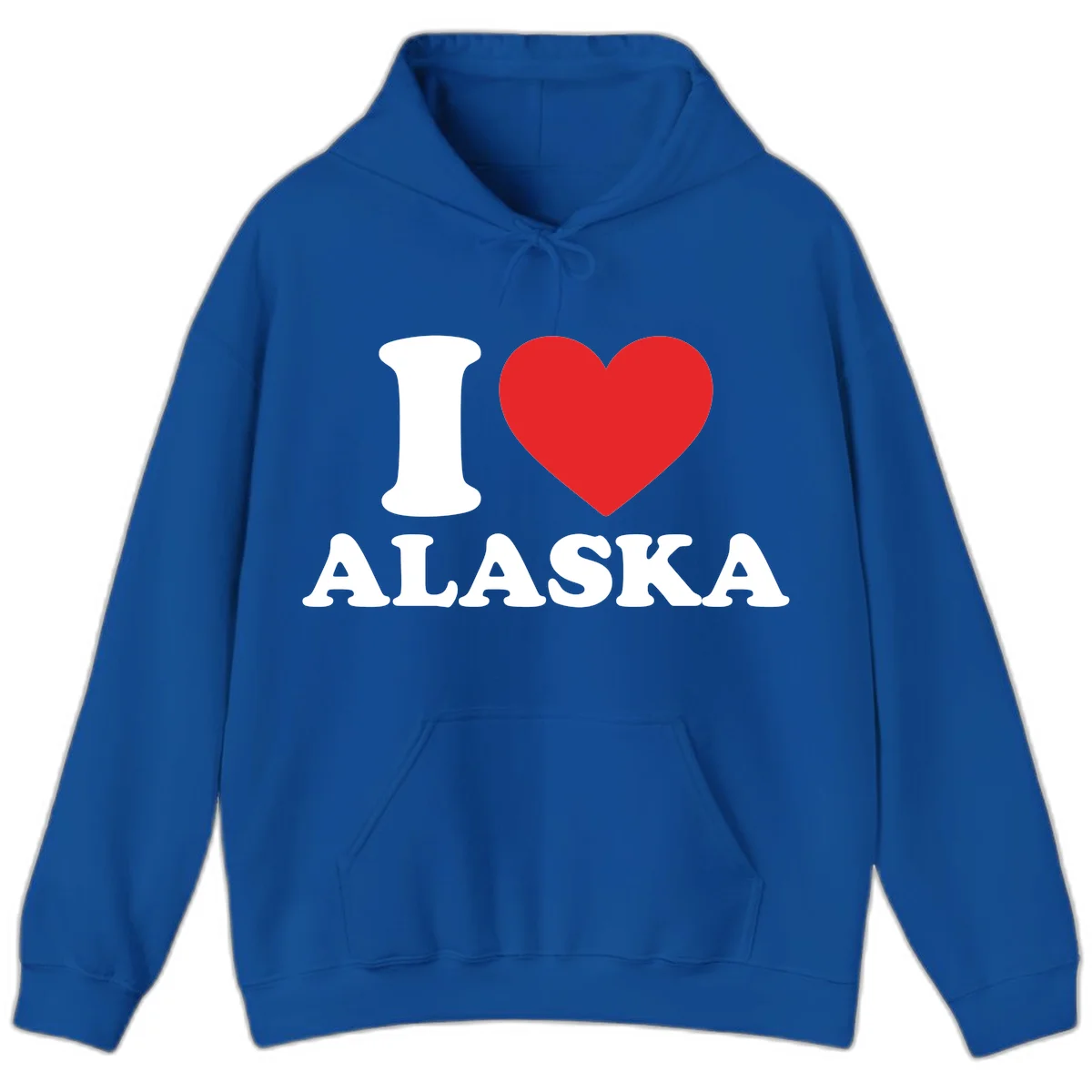 Pure Love Heart Hoodie in Royal