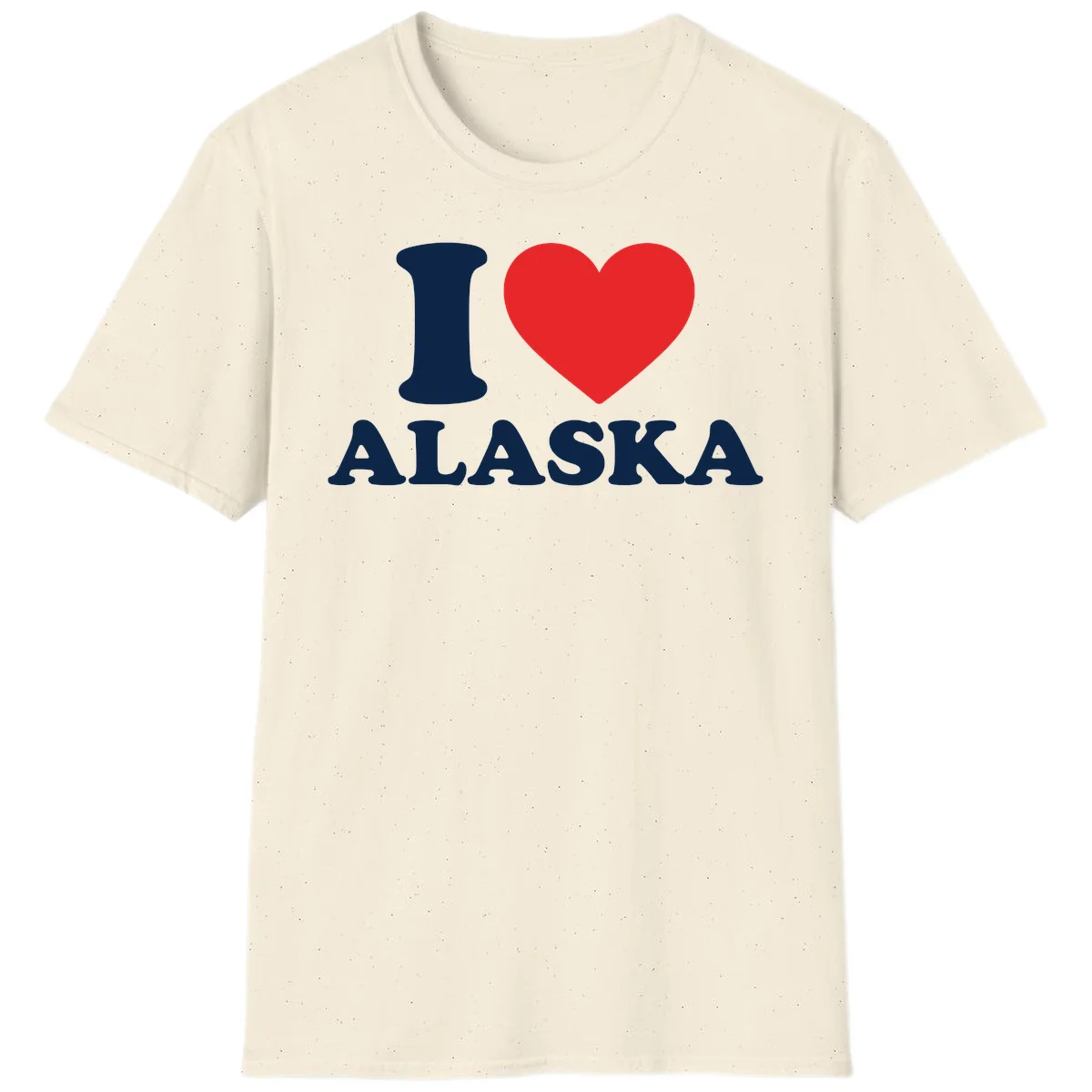 Pure Love Heart T-Shirt in Natural