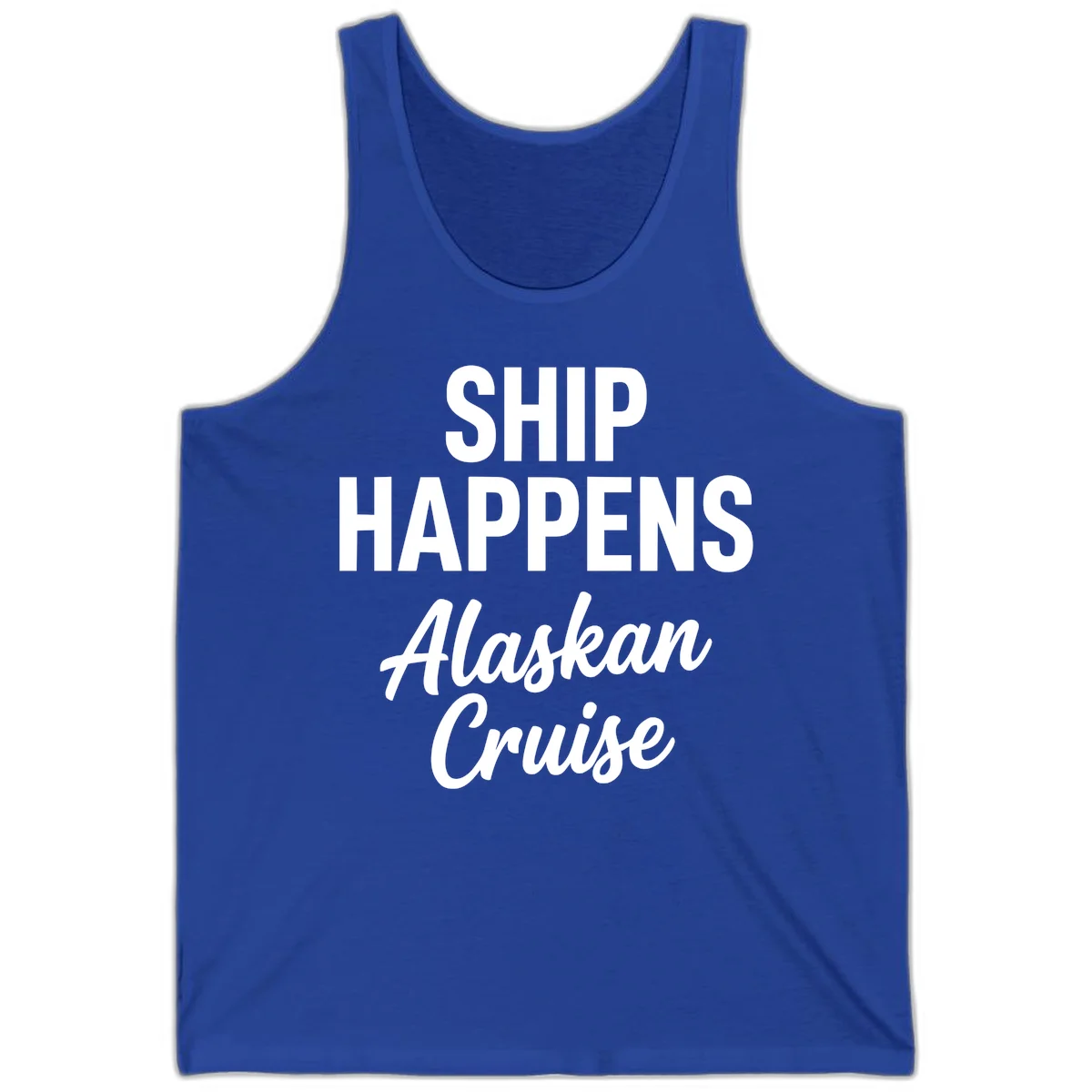 Ship Happens Alaskan Cruise Tank in True Royal