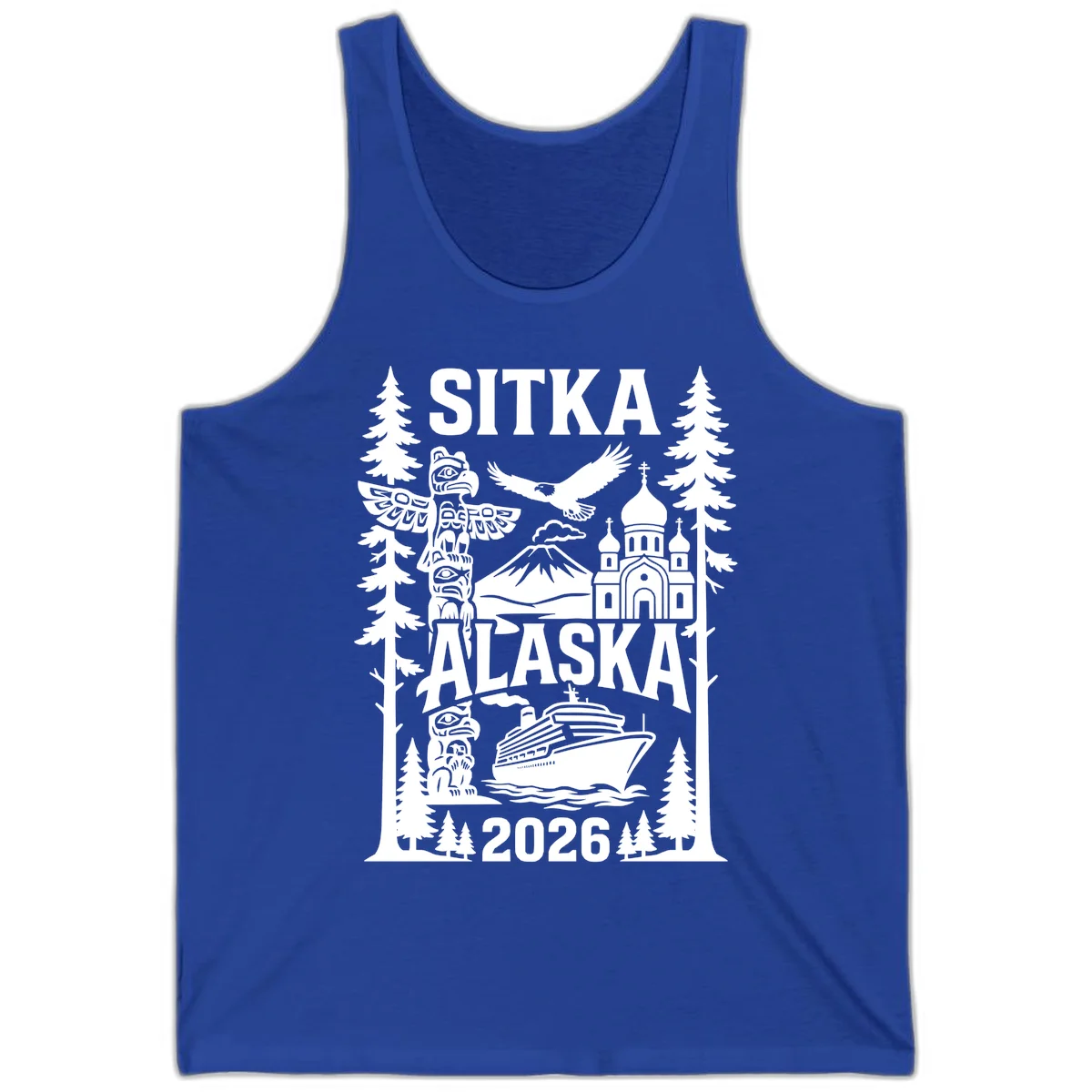 Sitka Alaska Cruise Heritage Tank in True Royal