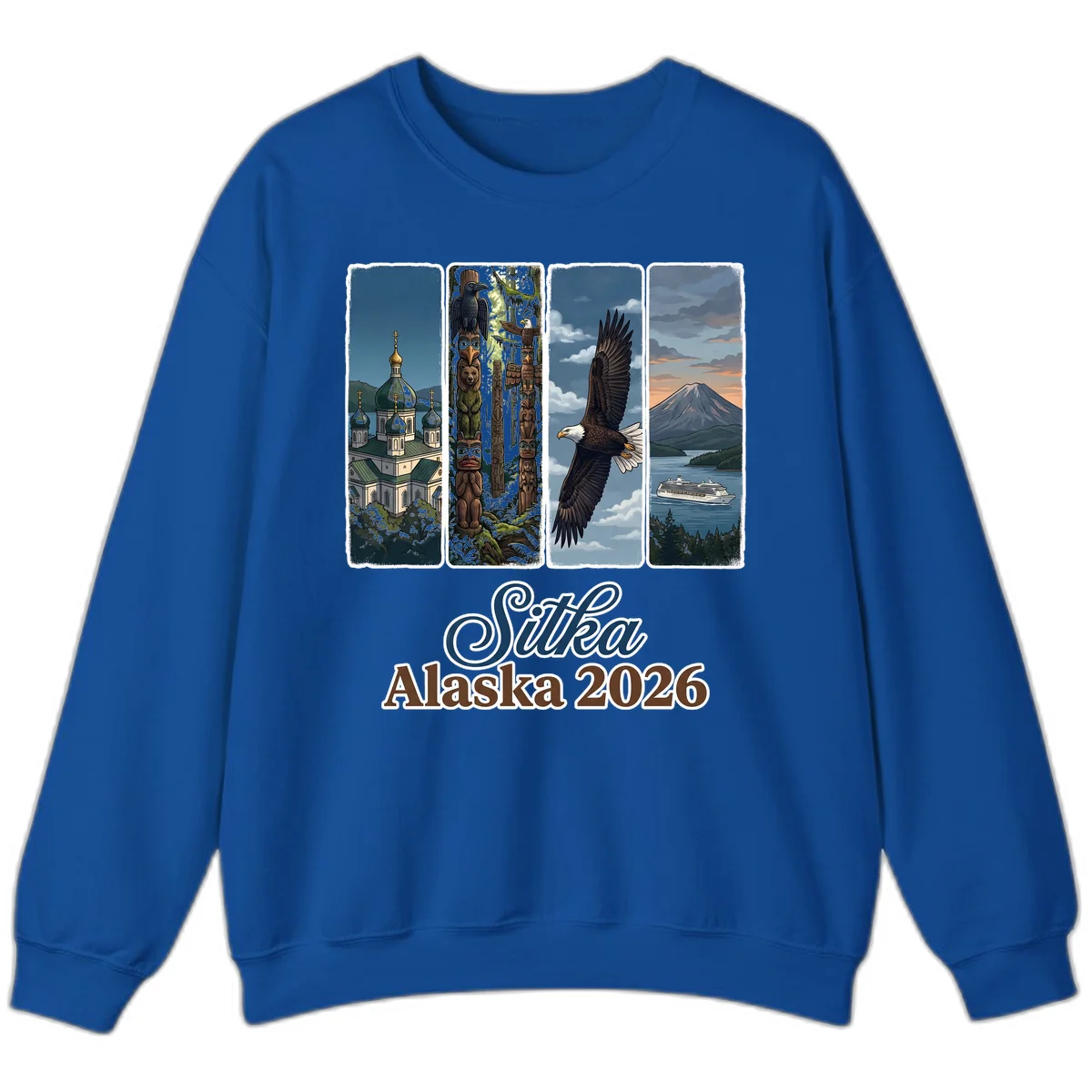 Sitka Alaska 2026 Cultural Icons Sweatshirt in Royal