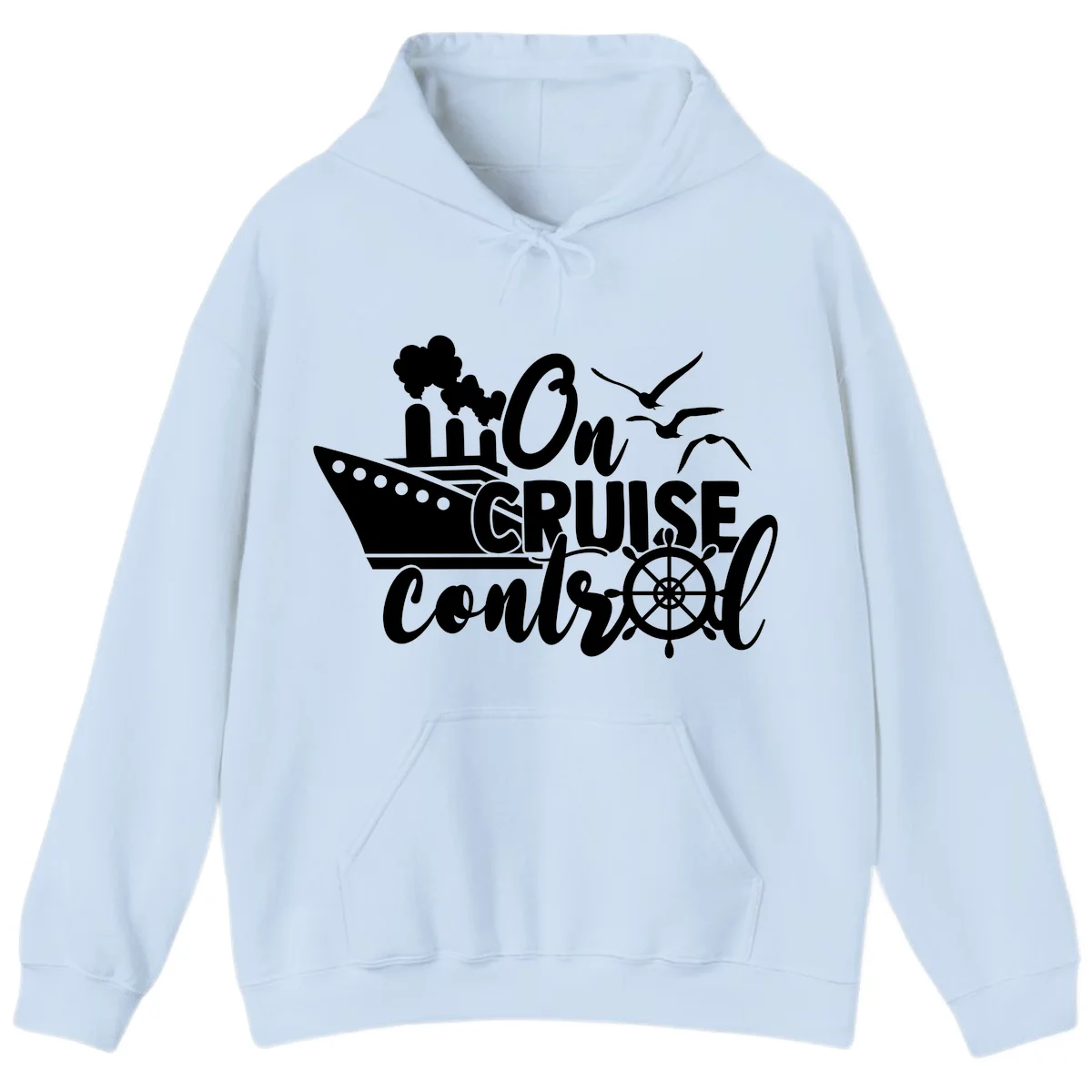 On Cruise Control Hoodie in Light Blue
