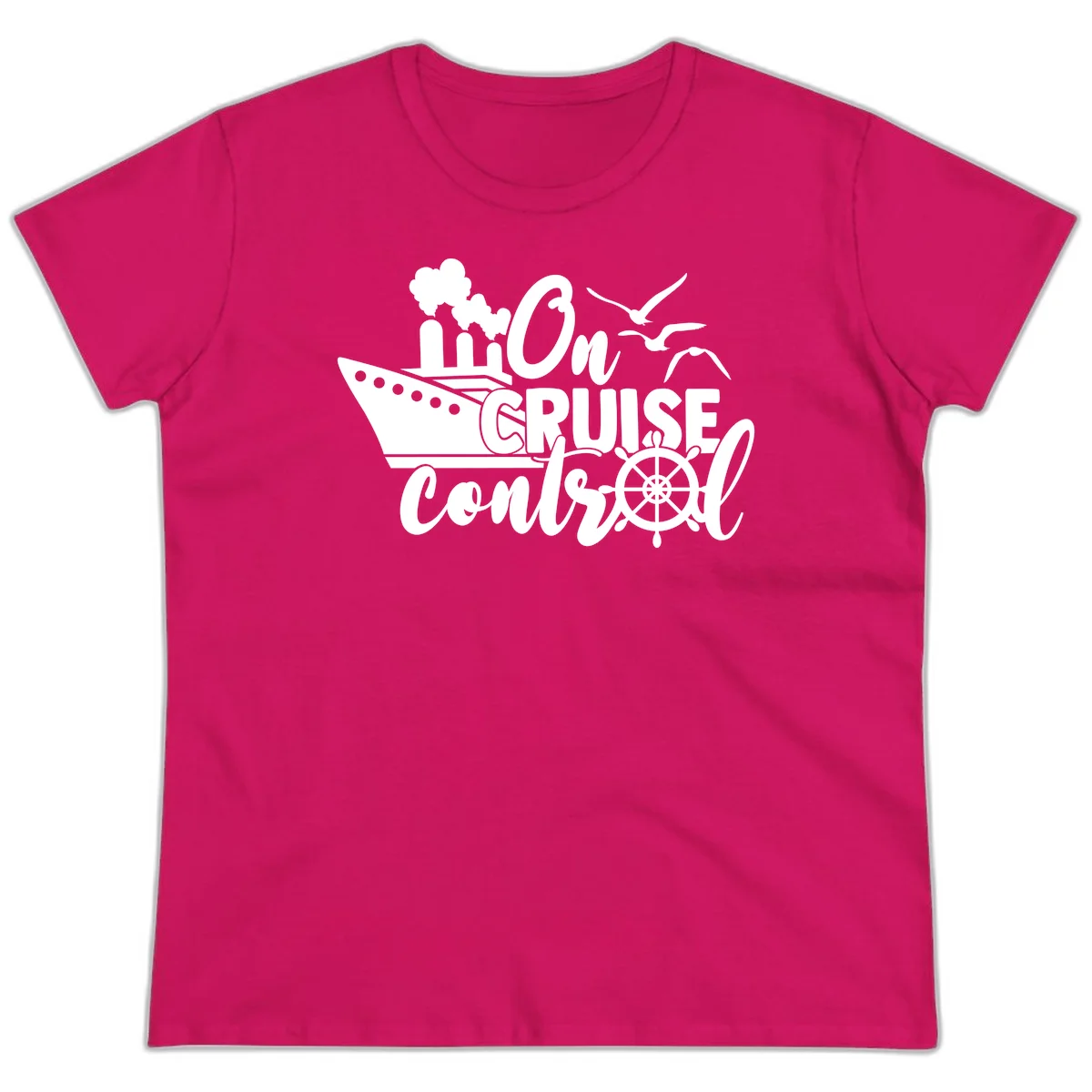 On Cruise Control Ladies Tee in Heliconia