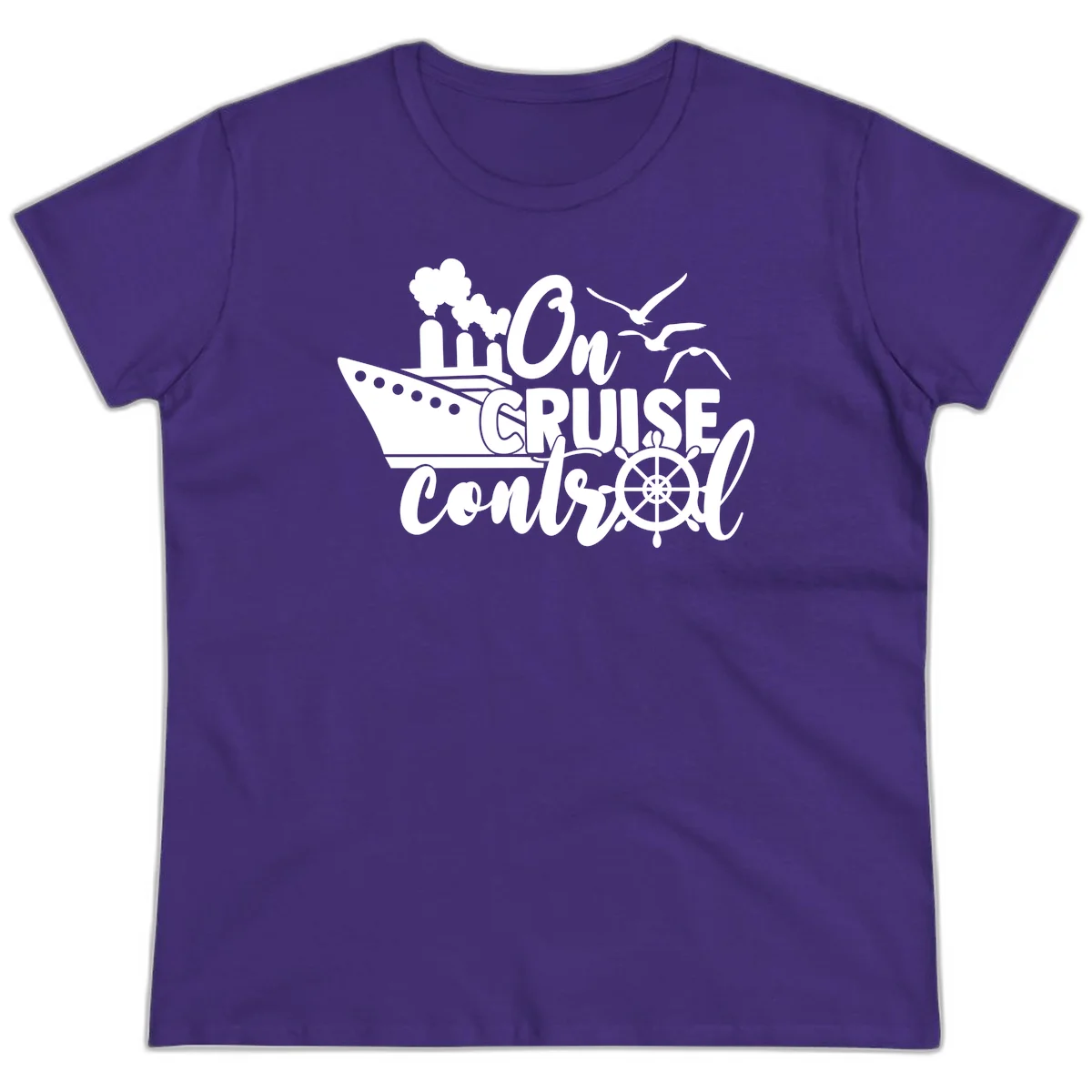 On Cruise Control Ladies Tee in Purple