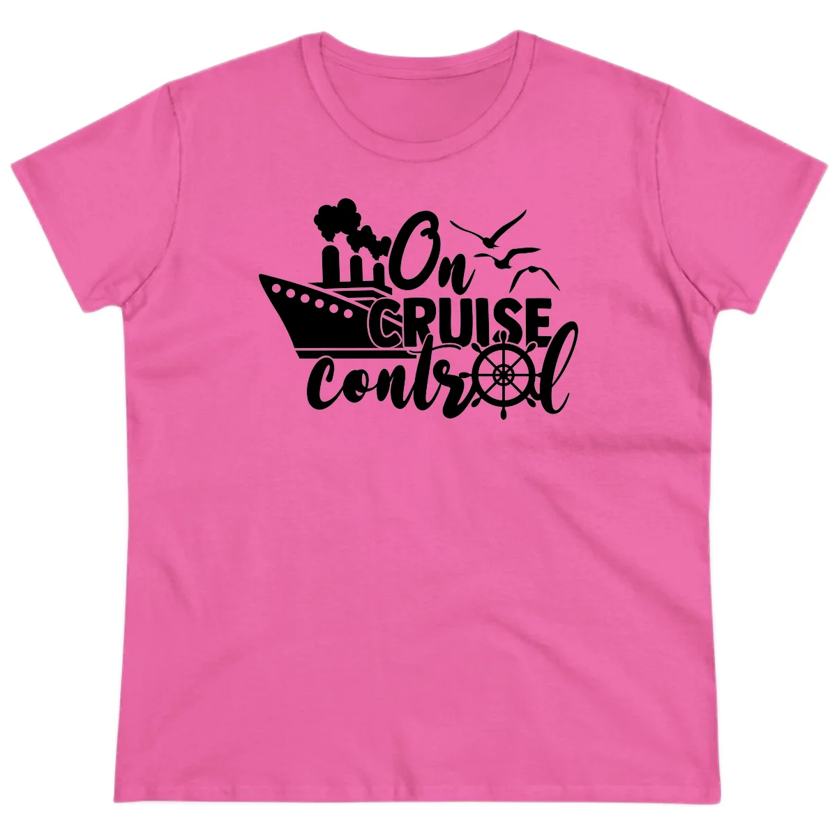On Cruise Control Ladies Tee in Azalea