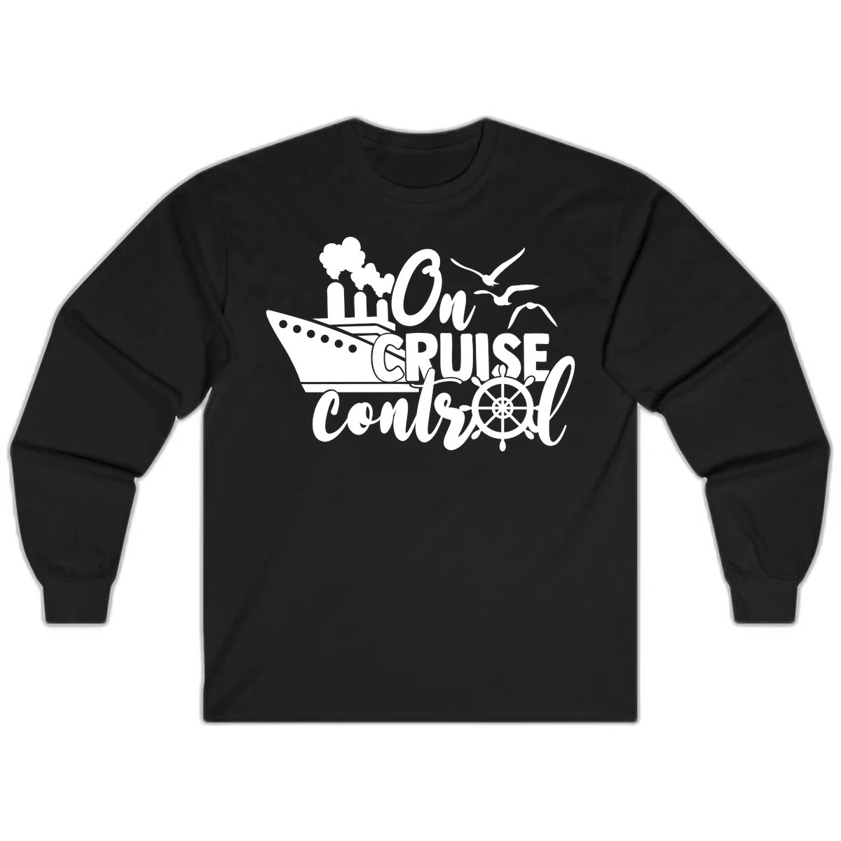 On Cruise Control Long Sleeve in Black